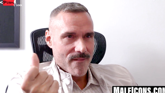 Trent King sucks real estate agent Manuel Skye for the deal