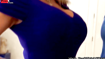 Bombshell MILF Sarah Kay Gets Facial In Step-Son's Bedroom