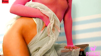 Sexy Siren CoFi Milano - Masturbates in Lingerie with Toys & Dildo Riding Orgasm