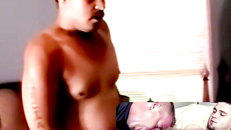 Black Guy Sucks White Dude's Dick And Turned Him On With His Skills