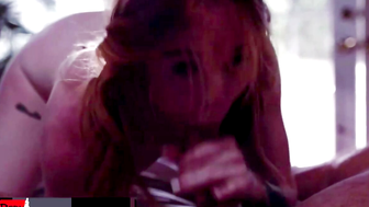 Petite Redhead Loves Tennis Coach's Schlong 51