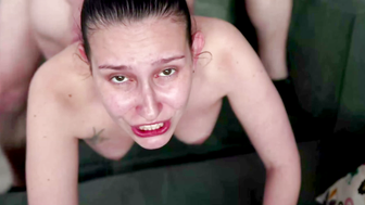 'Truth or Dare' turned step son fucked stepmom - Stepmommy swallow cum from condom 7