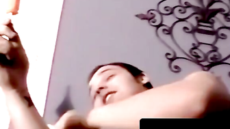 Bareback Blowjob with Carrot on Couch by Joe's Movies
