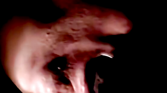 BBC stallion erupts after marathon jerkoff session