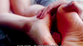 Foot Massage Excites Her So Much 49