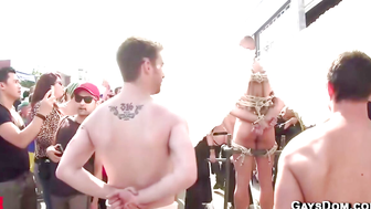 Folsom Public Gay Slut Humiliation