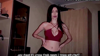 Hot Blonde Teen Gives Her Best Deepthroat While Card Game Turns Into A Wild Fuck