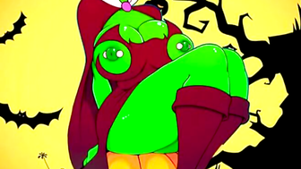 Halloween Themed Group Sex Orgy Featuring Popular Cartoon Characters