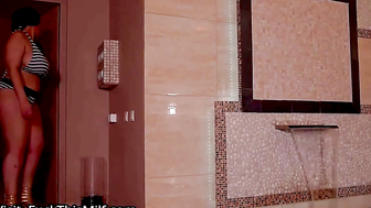 Curvaceous Babe's Sensual Massage Turned Passionate Sex At The Spa