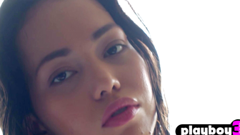 PetiteAsianTeen - Exotic Teeny Bopper Strips Down to Lacy Panties & Bra