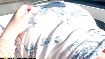 Frances Bentley's Hot Ride! Beautiful Brit Beauty Fucks in Her BMW
