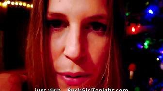 Christmas Gift - Teen Boy Gets A Rough Sexual Lesson From His Stepmother
