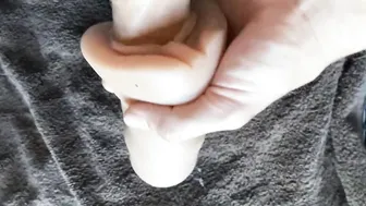 Slow Mo porn video – Famous TikToker Fucking my Flesh Light Slowly