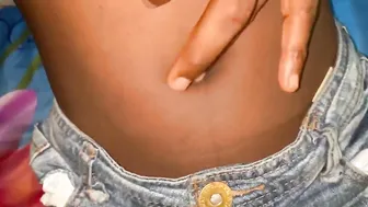 Cum on my boobies and play with my bellybutton