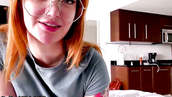 Redheaded Vixen EmmA Magnoliya Fucks Her Stepsister's Boyfriend In POV Style