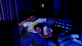 Step-Brother's Surprise - Step Sister Sucks Him Off In The Morning