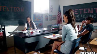 Sex Ed Lesson Gone Wild! Kinky Teacher Fucks Student In Classroom