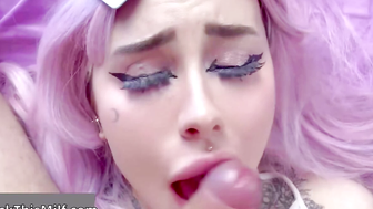 Big-Boobed MILF Rides Big Dick POV Creampie in Hardcore Anal Threesome