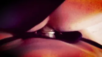 Cum inside a Glass after Fucking his Booty