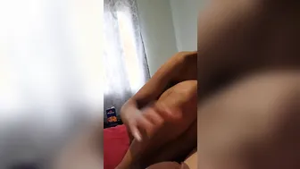 Kattlin blows my white penis