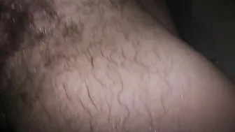 Bushy ex-wife inside shower