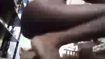 Petite Ebony Snatch on Periscope