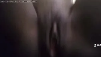 Petite Ebony Snatch on Periscope