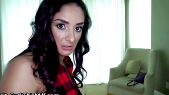 busty stepmom catches panty sniffing stepson & takes anal pounding 8