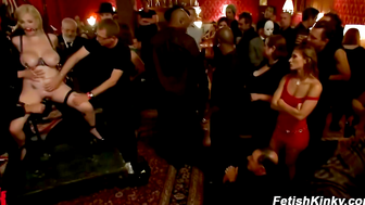 Katie Kox Big Tits Bound And Fucked At Exclusive Upper Floor Orgy