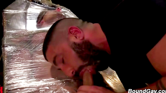 Blindfold Bondage Submissive Slave Girl Faces Humiliation in BDSM Session
