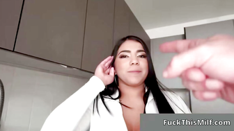 Lucky Stepdad Titty Fucks His Thick Assed Stepdaughter With Big Nipples Julz Gotti PO