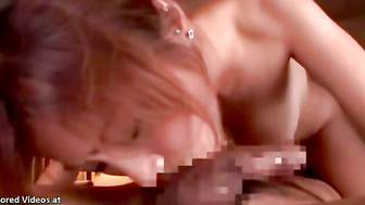 Horny MILF Delivers Intense Blowjob and Foot Fetish Action