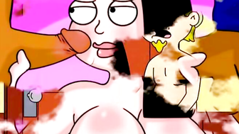 Hayley Smith in a Hentai Orgy Parody