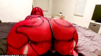 Curvy Puma Swede Twerks for a Thick Cock