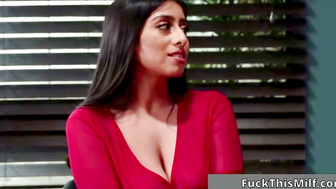 Busty Coed Violet Myers Rides Her Teacher