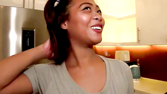 Asian Boss Bred by Busty Abigail Mac