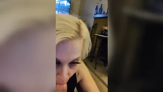 point of view SURPRISE FELLATIO THICK PAWG BLONDE LONG TIT OLDER cougar GILF