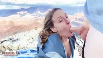 Epischer harter rauer Sex auf dem Berg