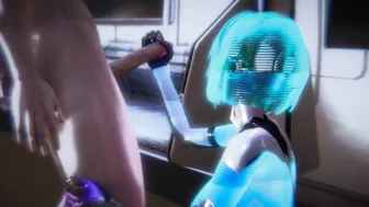 Cyberpunk - Sex with Holographic Women - 3D Porn