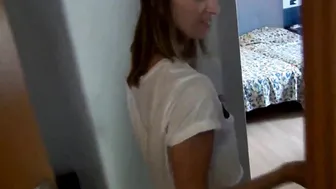 Small German 18 Year Old Plowed Rough and Creampie