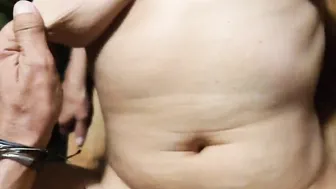 Real lovers passionately fucking hard on table.