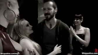 Big Titted dyke group butt wrecked