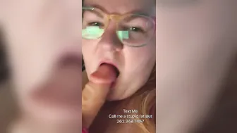 SSBBW Crystal Slaps With Toy