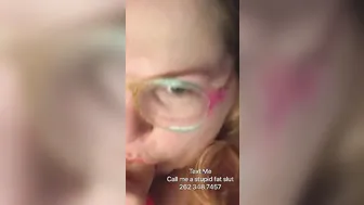 SSBBW Crystal Slaps With Toy