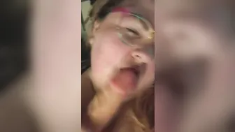 SSBBW Crystal Slaps With Toy
