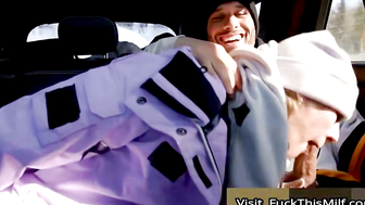 Angel Youngs Ski Trip Turns Into Double Penetration