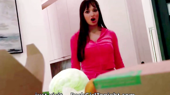 Messy Teen Learns Step Mom's Rules