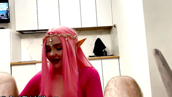 Cheeky Elf Steals My Last Meal and Pounds Me
