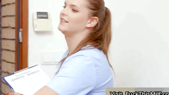 Nurse Taylee Wood Milks Sam Dry For A Hefty Sum