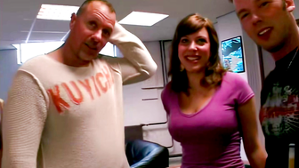 Dutch Stacy Gets Gangbanged Upscale